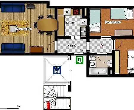 Aan Zee Apartmán